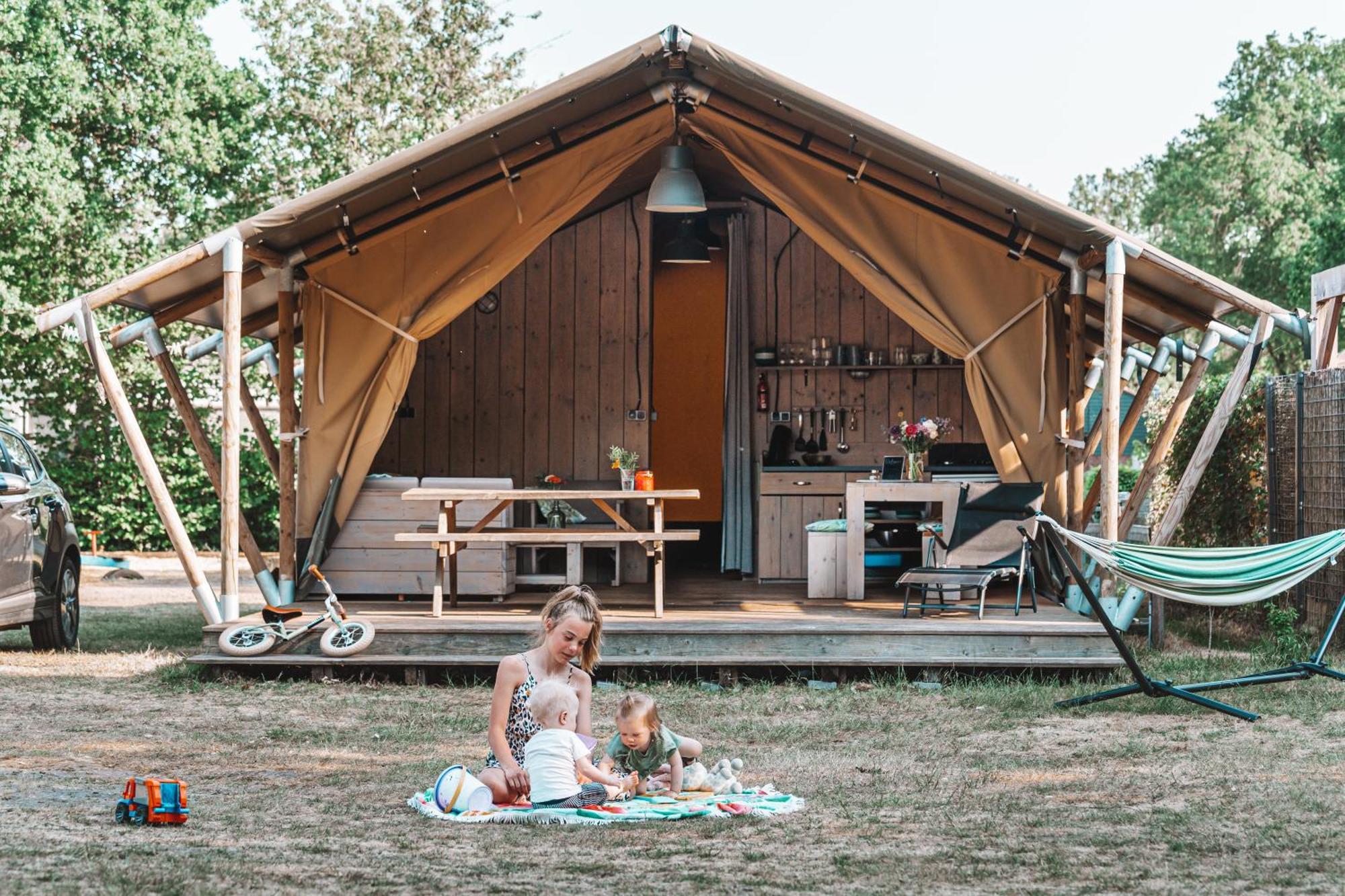 Glamping Holten Luxe Safaritent 1 Kültér fotó