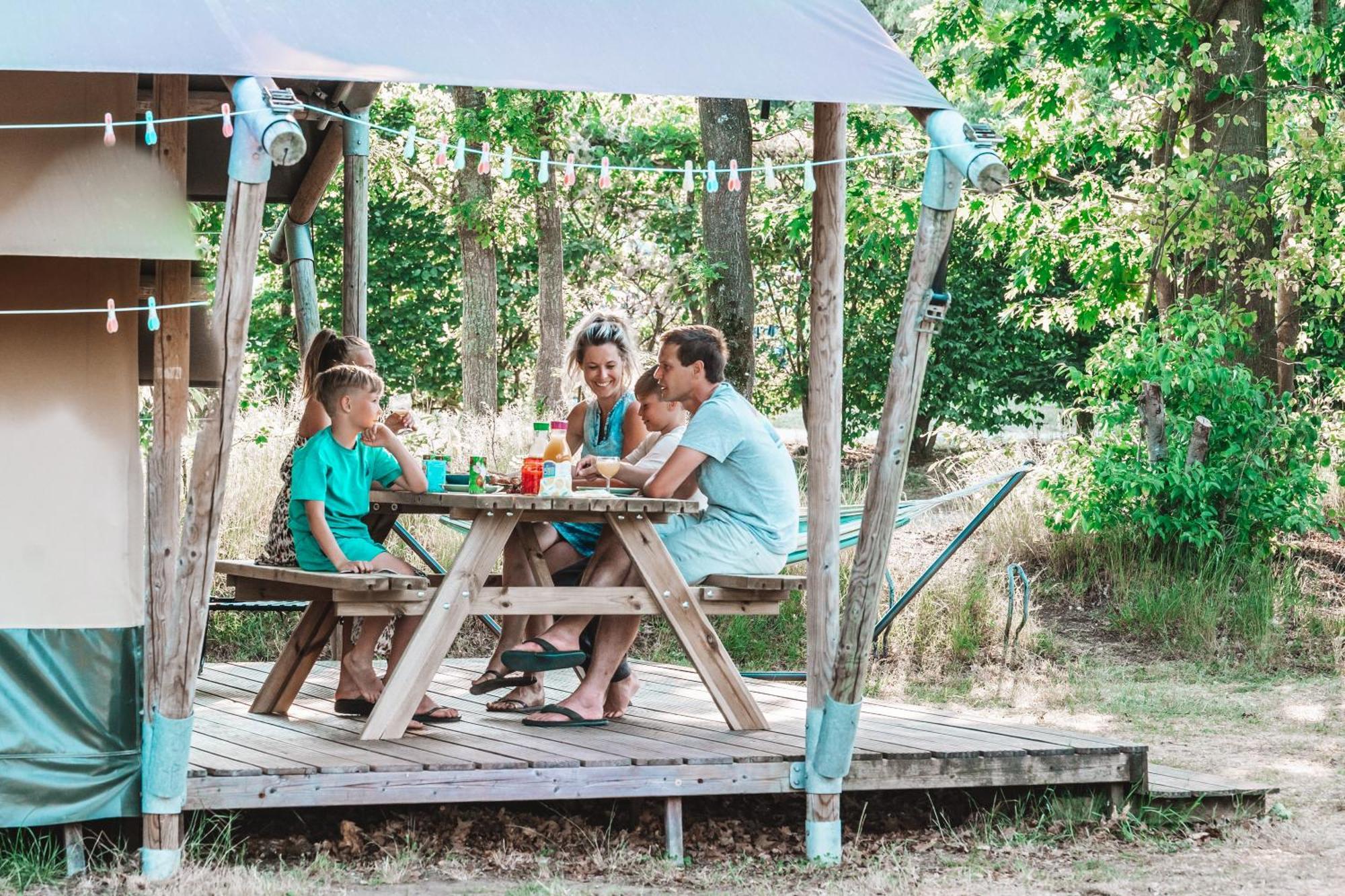 Glamping Holten Luxe Safaritent 1 Kültér fotó