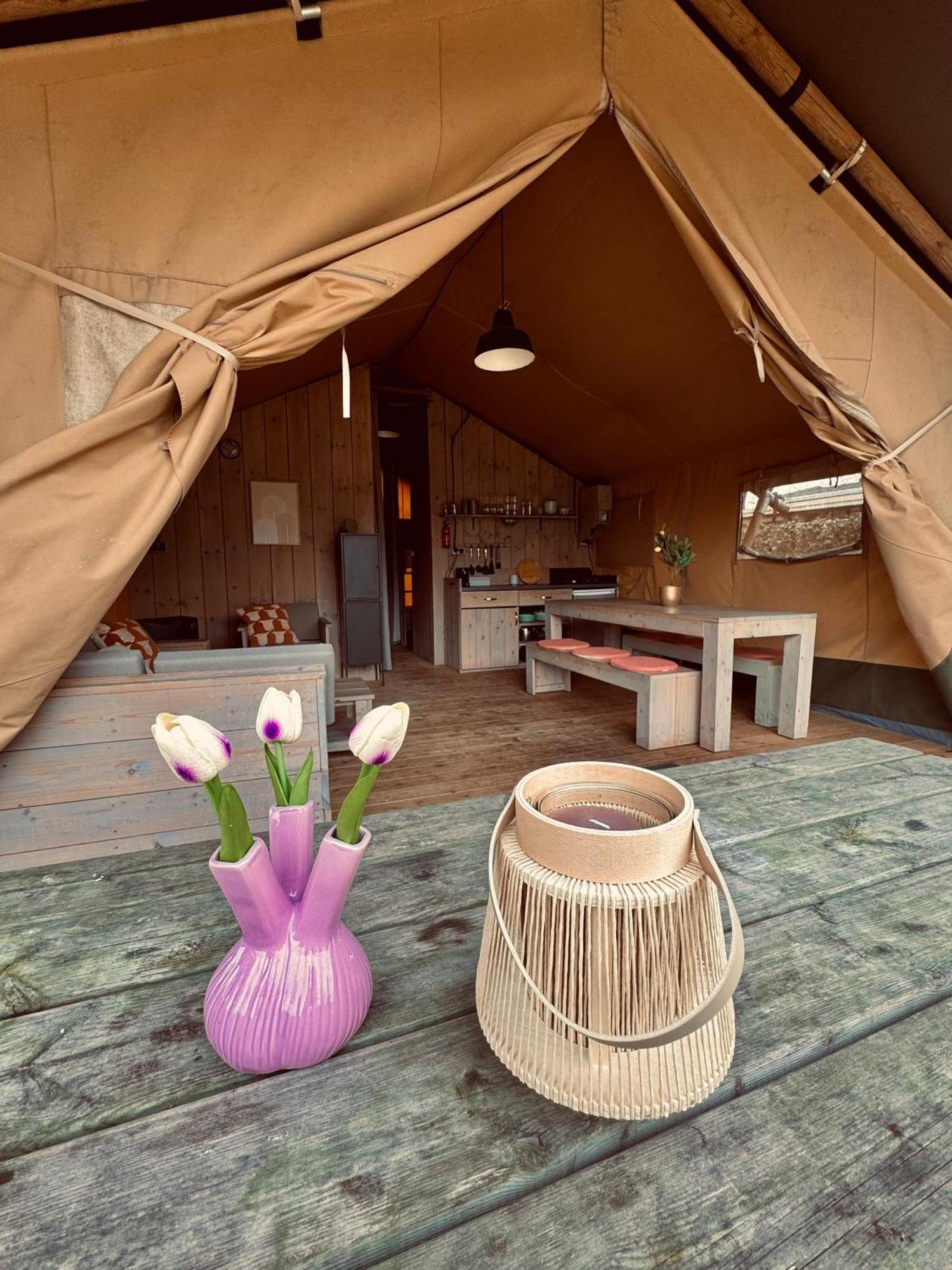 Glamping Holten Luxe Safaritent 1 Kültér fotó